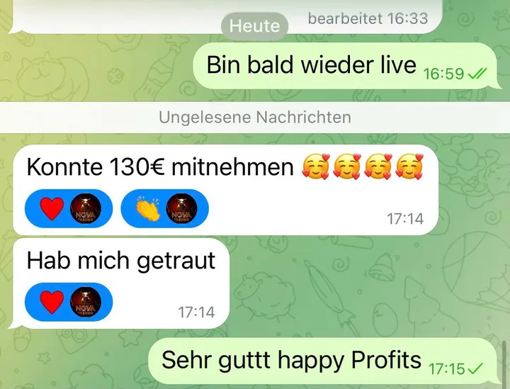 Mitglied: Konnte 130 Euro mitnehmen, hab mich getraut